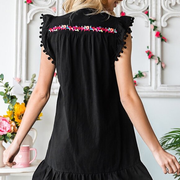 ​Waist-shaped; Loose waist The front of the garment; pullover Skirt type; Straig - Picture 3 of 5